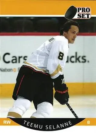 2021-22 Pro Set - Yellow #PS10 - Teemu Selanne - Anaheim Ducks
