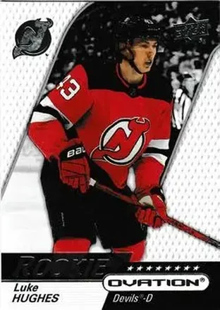 2023-24 Upper Deck Ovation #104 - Luke Hughes - New Jersey Devils