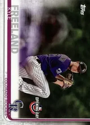 2019 Topps Opening Day #2 - Kyle Freeland - Colorado Rockies