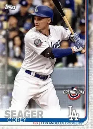 2019 Topps Opening Day #5 - Corey Seager - Los Angeles Dodgers