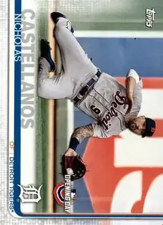 2019 Topps Opening Day #11 - Nick Castellanos - Detroit Tigers