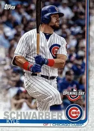 2019 Topps Opening Day #13 - Kyle Schwarber - Chicago Cubs