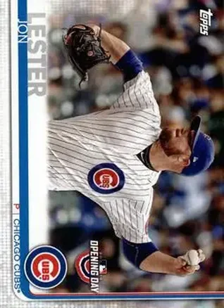 2019 Topps Opening Day #20 - Jon Lester - Chicago Cubs