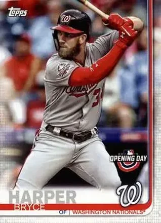2019 Topps Opening Day #22 - Bryce Harper - Washington Nationals