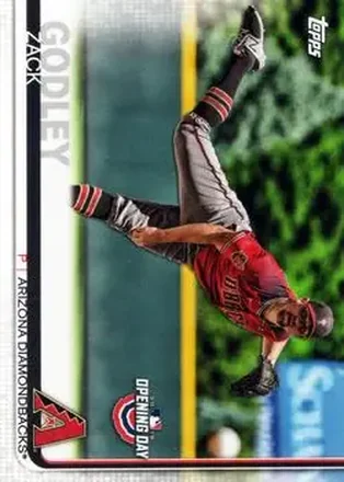 2019 Topps Opening Day #26 - Zack Godley - Arizona Diamondbacks