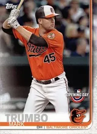2019 Topps Opening Day #28 - Mark Trumbo - Baltimore Orioles