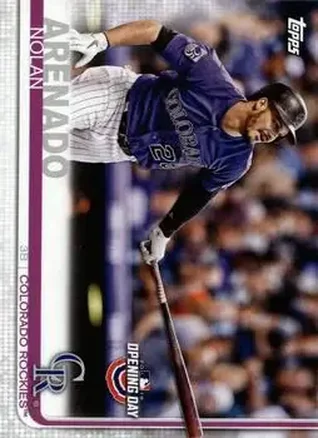 2019 Topps Opening Day #31 - Nolan Arenado - Colorado Rockies
