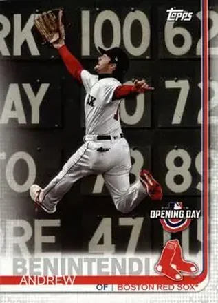 2019 Topps Opening Day #35 - Andrew Benintendi - Boston Red Sox