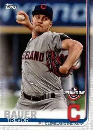 2019 Topps Opening Day #36 - Trevor Bauer - Cleveland Indians