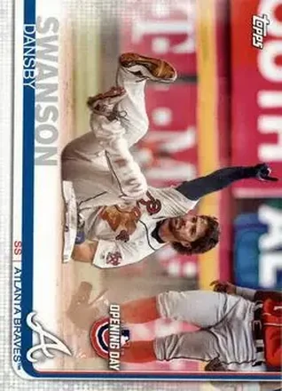 2019 Topps Opening Day #38 - Dansby Swanson - Atlanta Braves