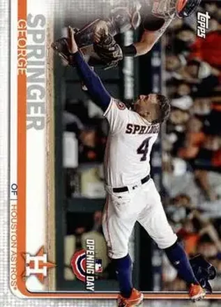 2019 Topps Opening Day #40 - George Springer - Houston Astros