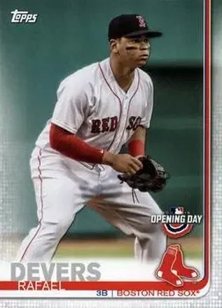 2019 Topps Opening Day #42 - Rafael Devers - Boston Red Sox