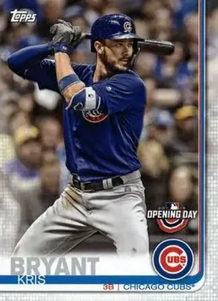 2019 Topps Opening Day #45 - Kris Bryant - Chicago Cubs