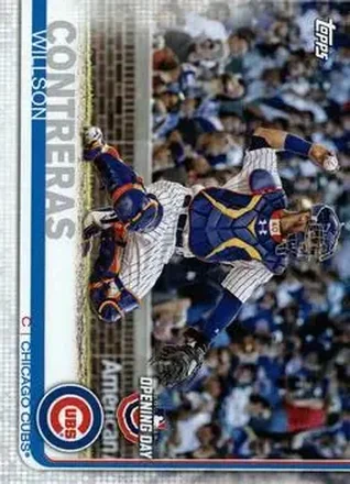 2019 Topps Opening Day #49 - Willson Contreras - Chicago Cubs