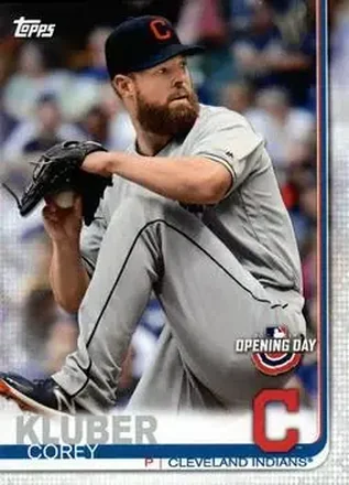 2019 Topps Opening Day #52 - Corey Kluber - Cleveland Indians