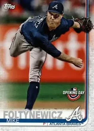 2019 Topps Opening Day #54 - Mike Foltynewicz - Atlanta Braves