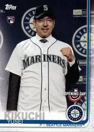 2019 Topps Opening Day #55 - Yusei Kikuchi - Seattle Mariners