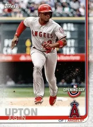 2019 Topps Opening Day #56 - Justin Upton - Los Angeles Angels