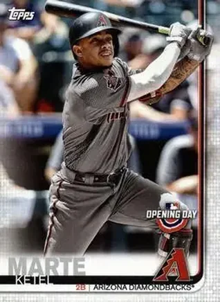 2019 Topps Opening Day #62 - Ketel Marte - Arizona Diamondbacks