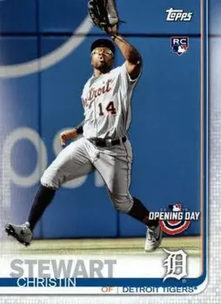 2019 Topps Opening Day #68 - Christin Stewart - Detroit Tigers