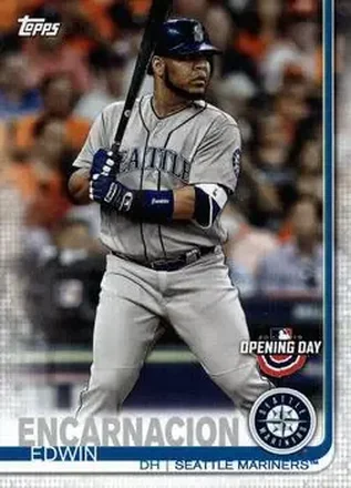 2019 Topps Opening Day #70 - Edwin Encarnacion - Seattle Mariners