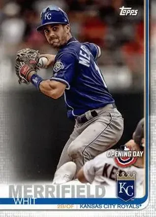 2019 Topps Opening Day #71 - Whit Merrifield - Kansas City Royals
