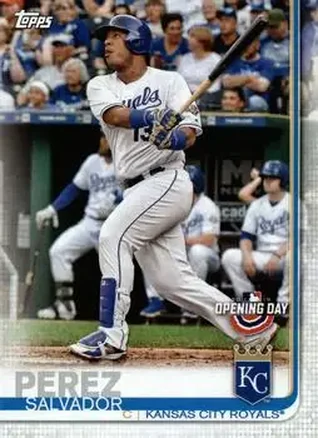 2019 Topps Opening Day #75 - Salvador Perez - Kansas City Royals