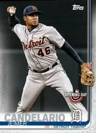 2019 Topps Opening Day #81 - Jeimer Candelario - Detroit Tigers