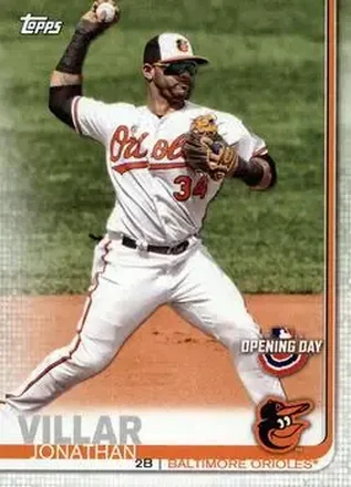 2019 Topps Opening Day #82 - Jonathan Villar - Baltimore Orioles