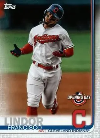 2019 Topps Opening Day #84 - Francisco Lindor - Cleveland Indians