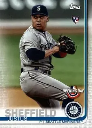 2019 Topps Opening Day #88 - Justus Sheffield - Seattle Mariners