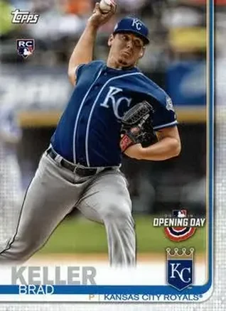 2019 Topps Opening Day #91 - Brad Keller - Kansas City Royals