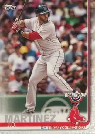 2019 Topps Opening Day #93 - J.D. Martinez - Boston Red Sox