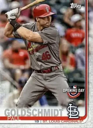 2019 Topps Opening Day #94 - Paul Goldschmidt - St. Louis Cardinals
