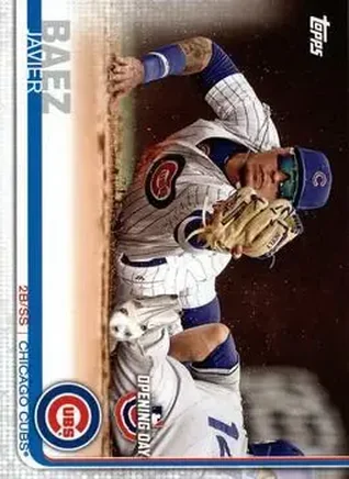 2019 Topps Opening Day #95 - Javier Báez - Chicago Cubs