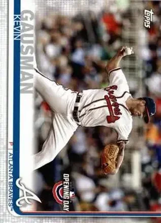 2019 Topps Opening Day #96 - Kevin Gausman - Atlanta Braves