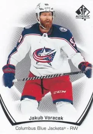 2021-22 SP Authentic #30 - Jakub Voracek - Columbus Blue Jackets