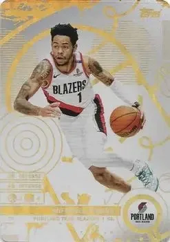 2025-26 Topps Match Attax #73 Anfernee Simons