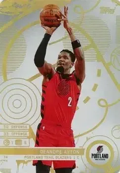 2025-26 Topps Match Attax #74 Deandre Ayton