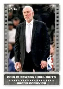 Front of Gregg Popovich