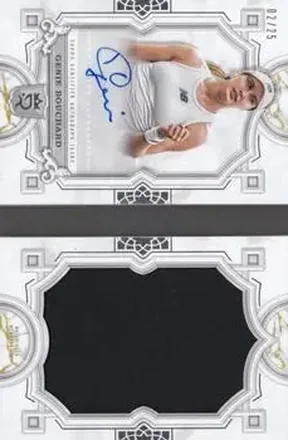 2024 Topps Royalty Collection - Autographed Jumbo Relic Books #AJR-GB - Genie Bouchard