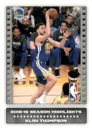2019-20 Panini NBA Sticker & Card Collection #4 Klay Thompson
