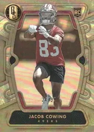 2024 Panini Gold Standard #168 - Jacob Cowing - San Francisco 49ers