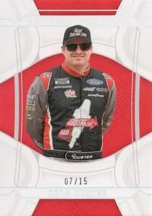 2022 Panini National Treasures - Holo Silver #8 - Cole Custer - Stewart-Haas Racing