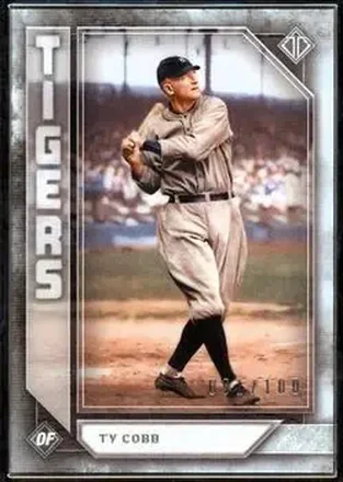 2019 Topps Transcendent Collection #15 - Ty Cobb - Detroit Tigers