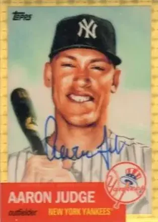 2019 Topps Transcendent Collection - 1953 SuperFractor Autographs #53S-AJ - Aaron Judge - New York Yankees