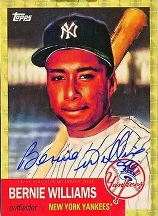 2019 Topps Transcendent Collection - 1953 SuperFractor Autographs #53S-BW - Bernie Williams - New York Yankees