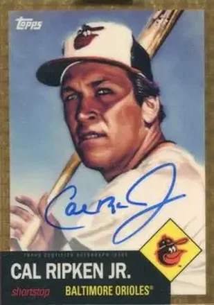 2019 Topps Transcendent Collection - 1953 SuperFractor Autographs #53S-CRJ - Cal Ripken - Baltimore Orioles