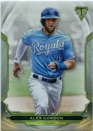 2019 Topps Triple Threads #6 - Alex Gordon - Kansas City Royals