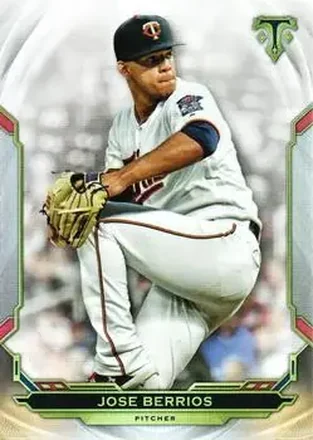 2019 Topps Triple Threads #8 - José Berríos - Minnesota Twins